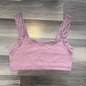 garage lace bra top